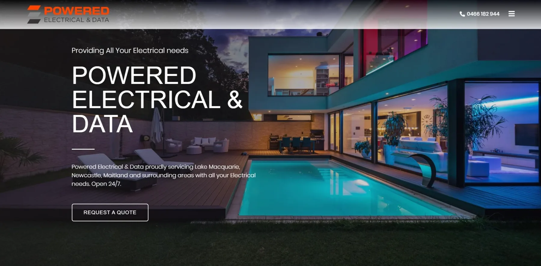 Powered Electrical and Data
