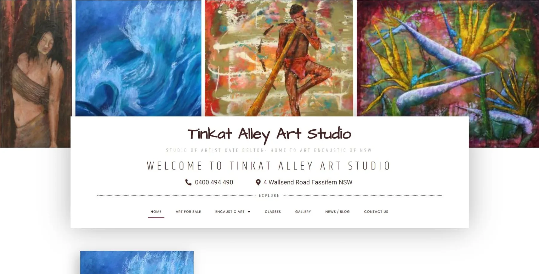 Tinkat Alley Art Studio