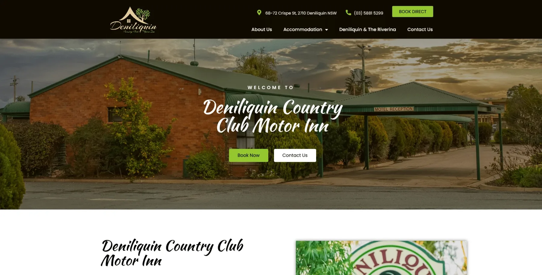 Deniliquin Country Club Motor Inn