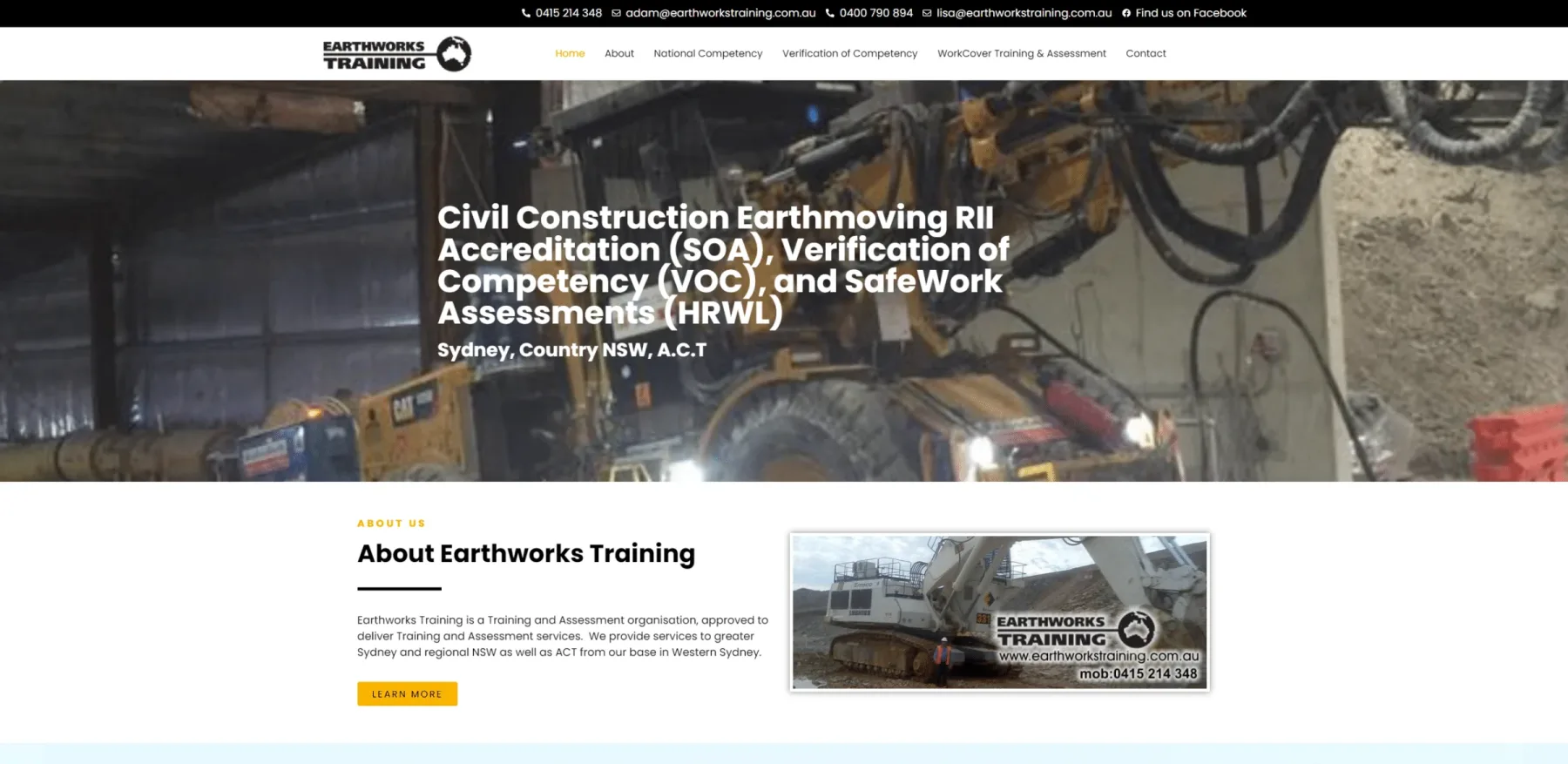 Earthworks Training