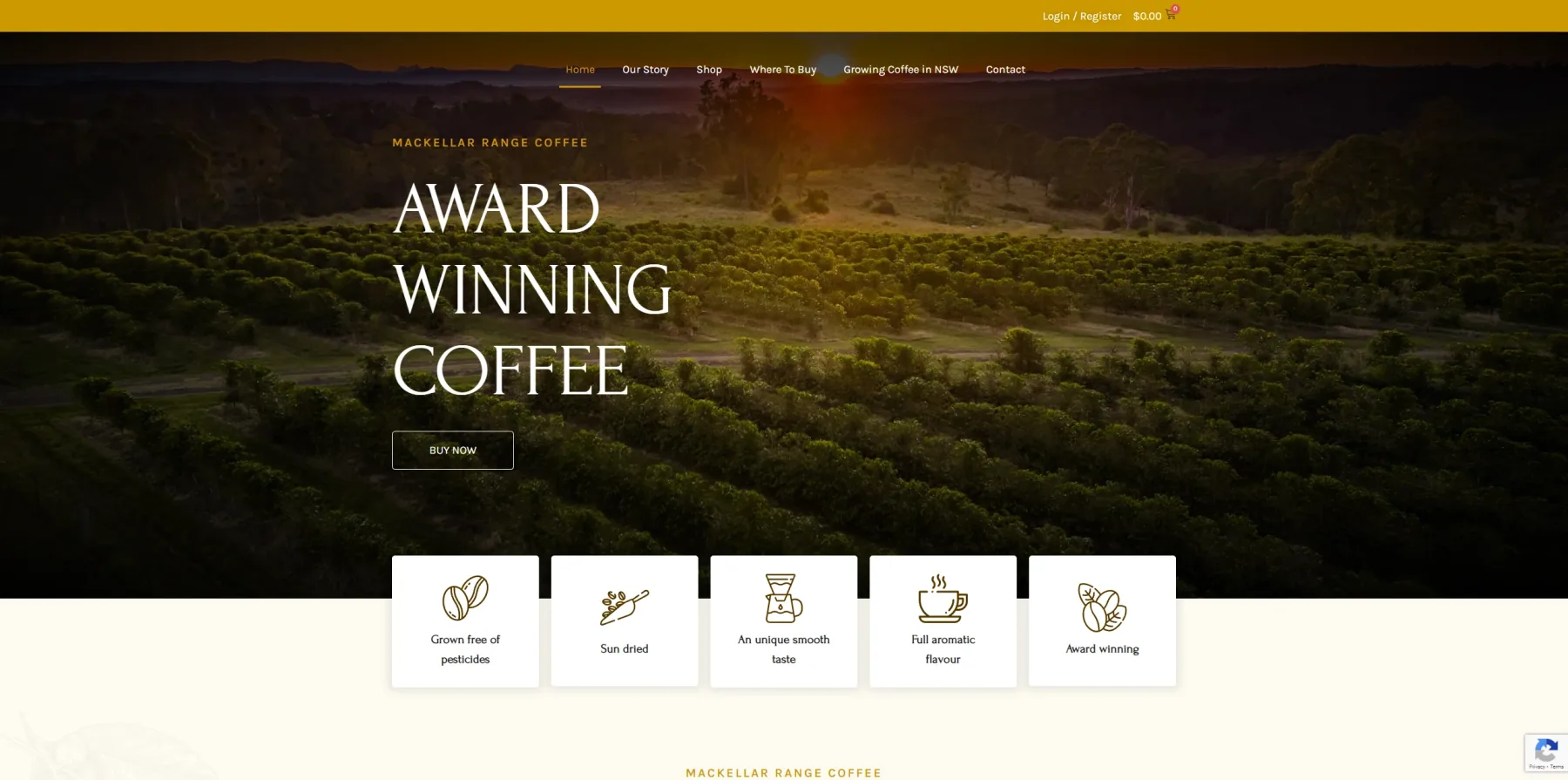 Mackellar Range Coffee