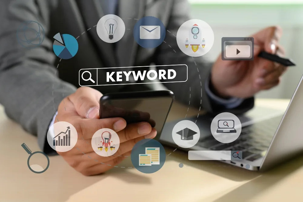 Implementing keywords in website content 1