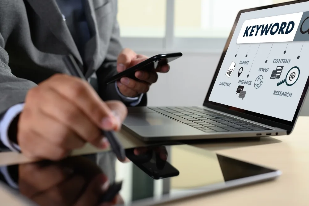 Implementing keywords in website content 2