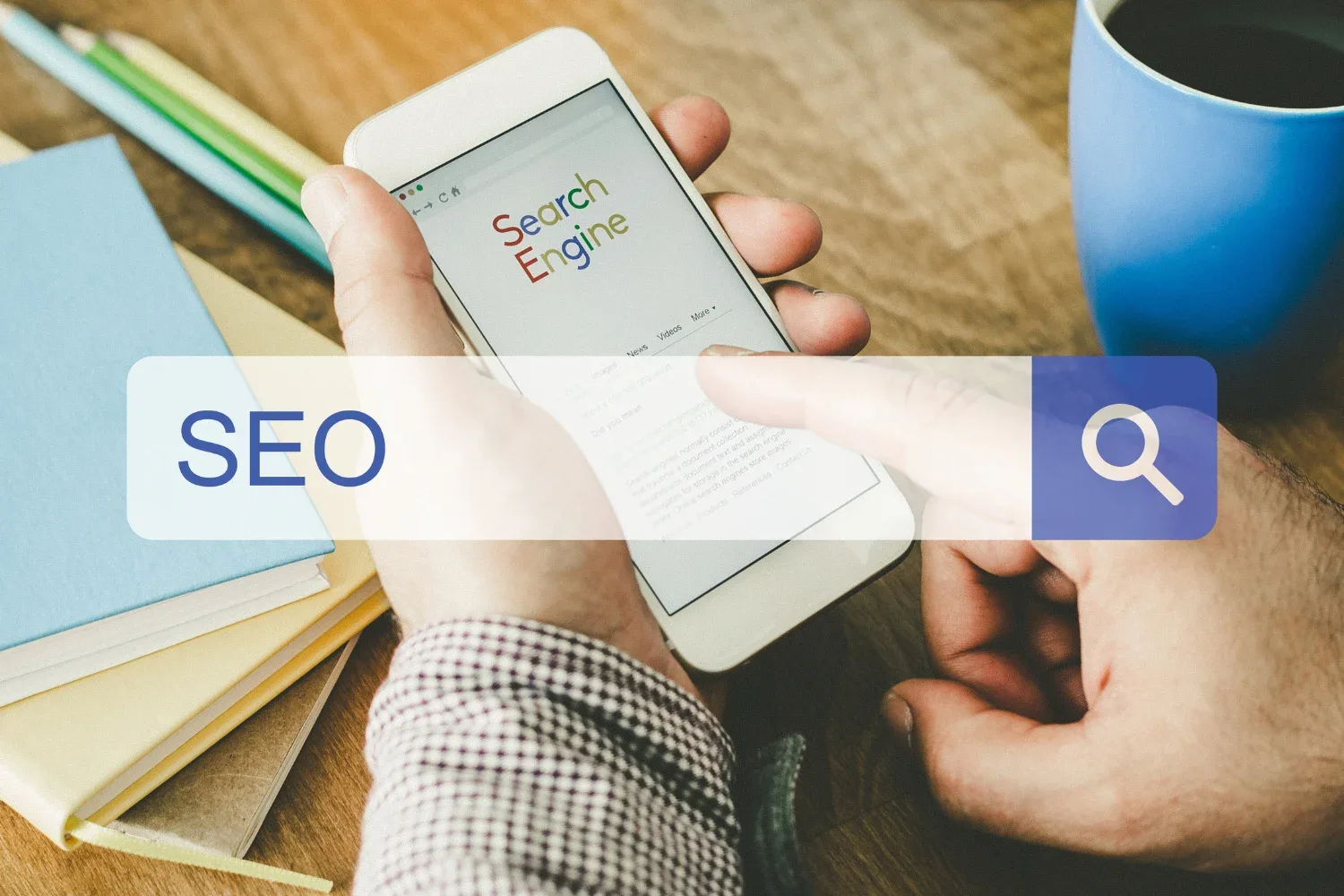 phone background for SEO