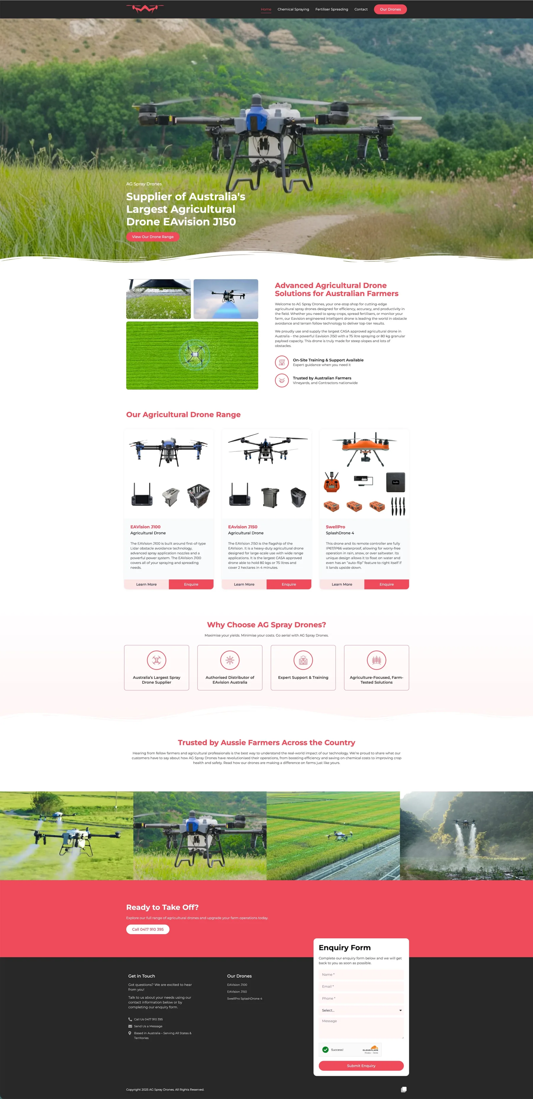 AG Spray Drones
