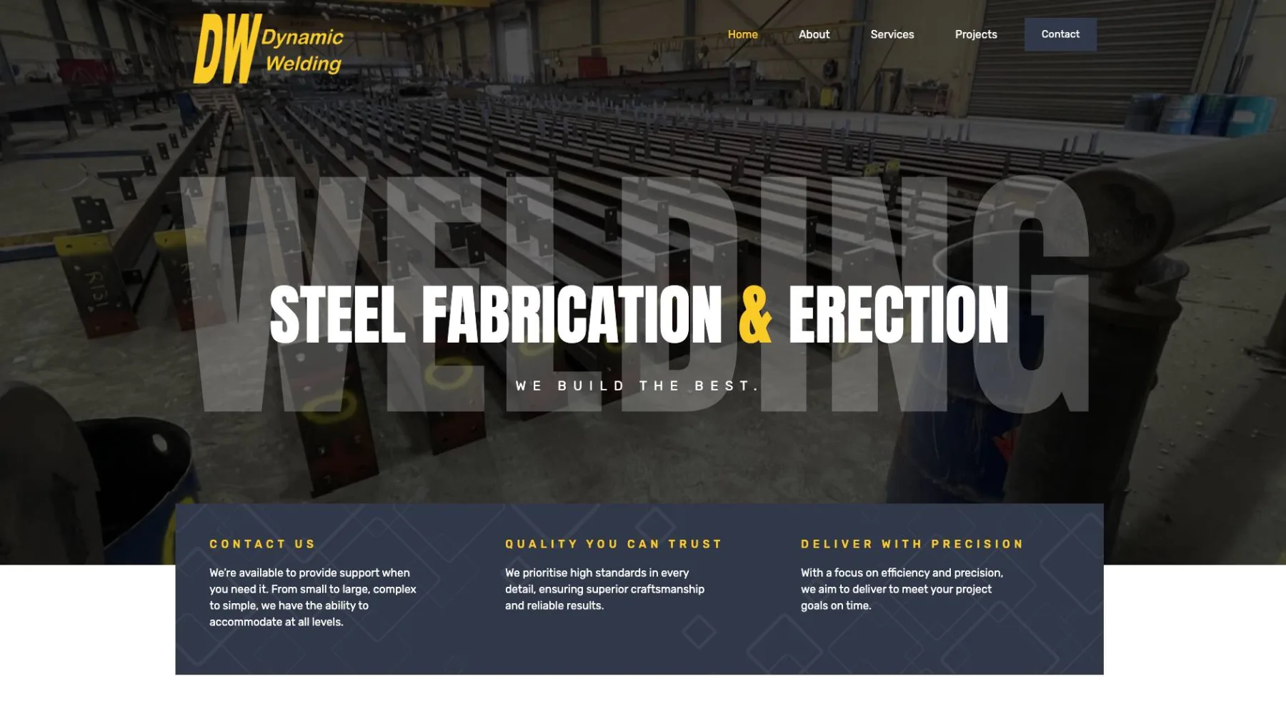 Dynamic Welding