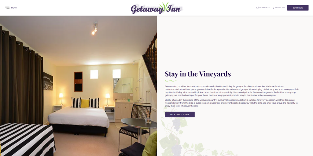 Getaway inn jeznorthweb