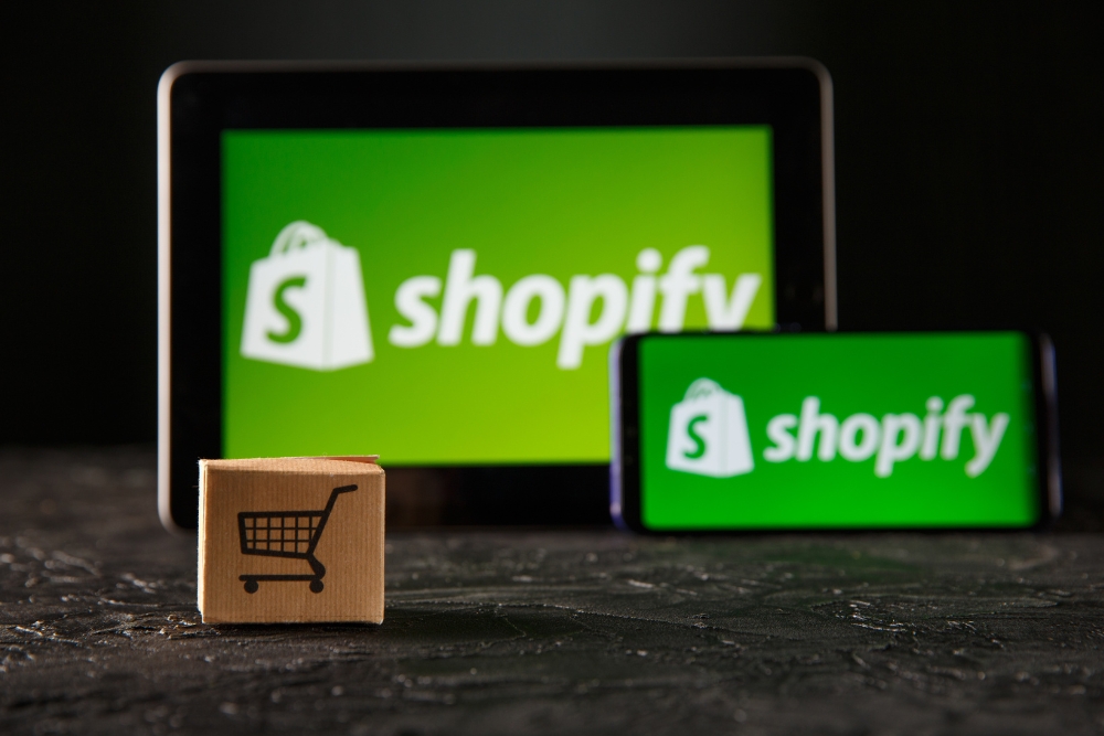 Shopify Website Design branding logo