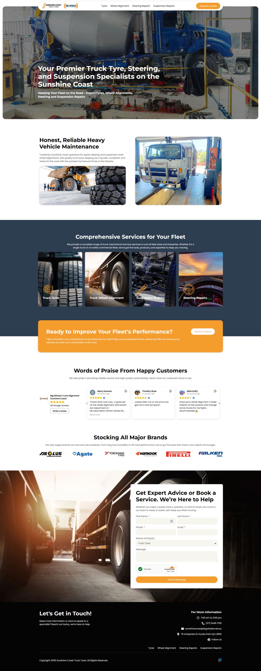 Sunshine Coast Truck Tyres -